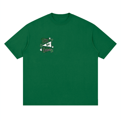 Lets Go Seahawks Oversized Drop Shoulder T-Shirt