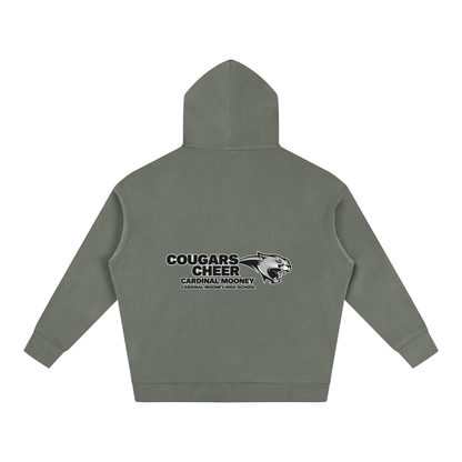 Vector Star Front Cardinal Mooney Oversize Fleeced Hoodie