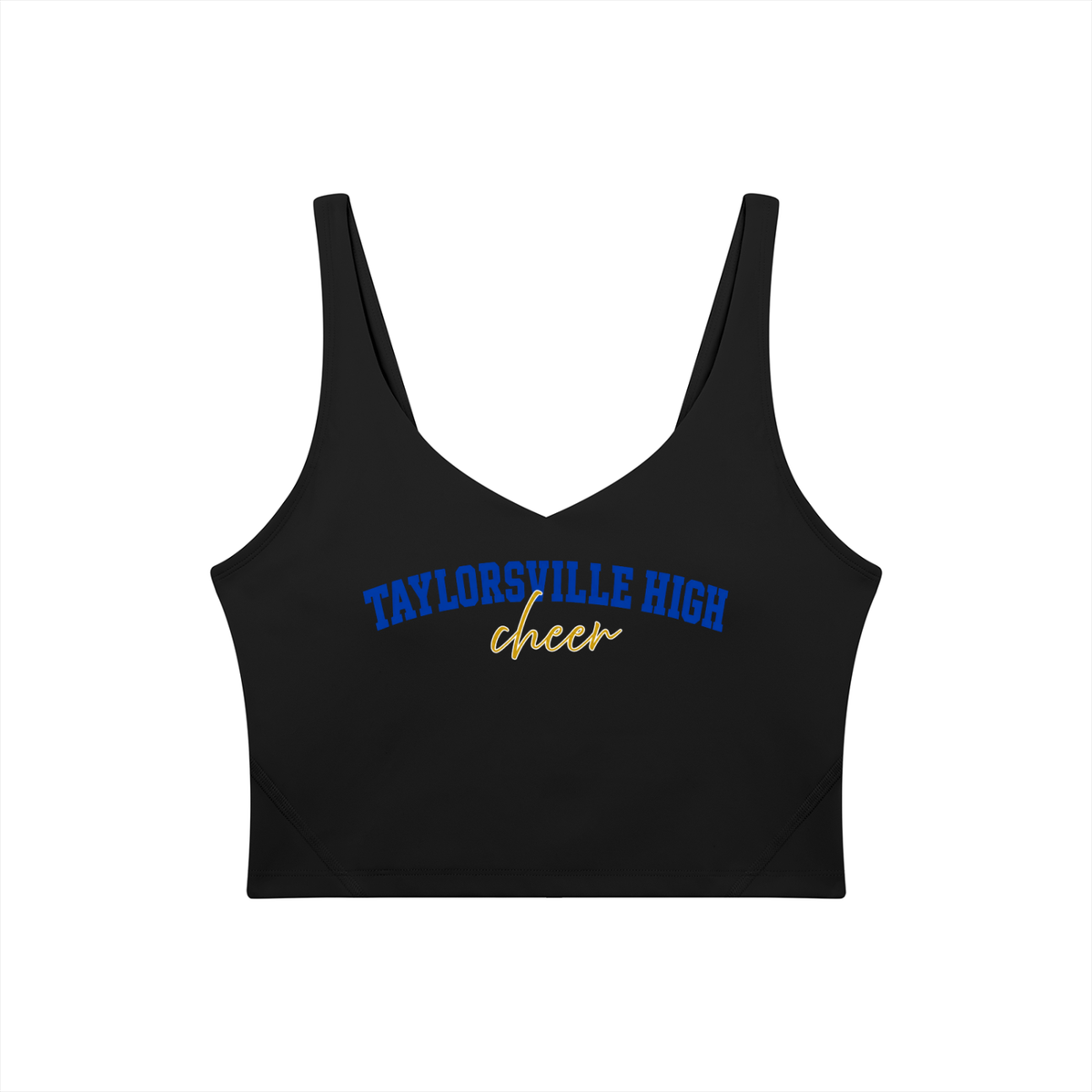 Cursive Taylorsville Women's V-Neck Yoga Sports Bra