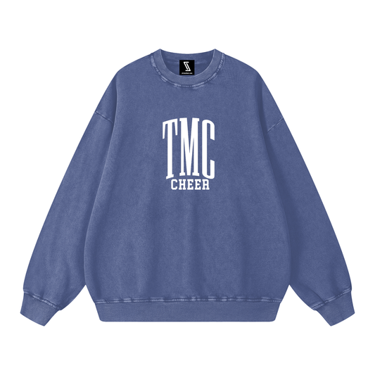 Snow Washed Oversized Sweatshirt