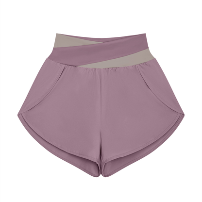 Strive Paneled Yoga Shorts