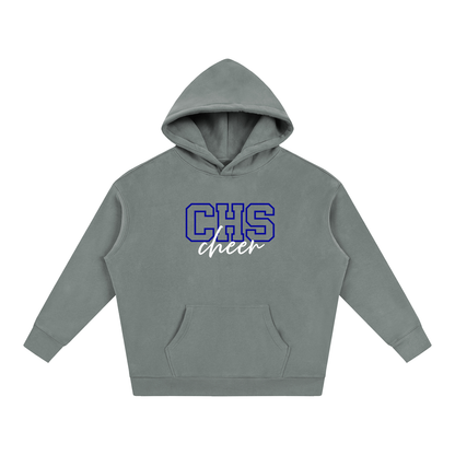 Cursive Front Cyprus Oversize Fleeced Hoodie