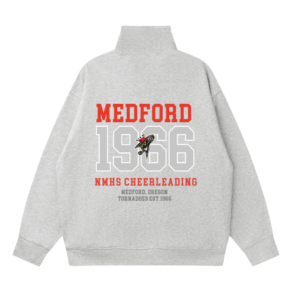 Quarter-Zip Drop Shoulder Sweatshirt