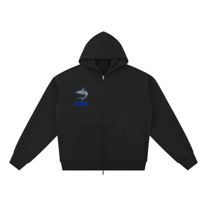 Simple Saint James Essential Fleece Zip-Through Hoodie