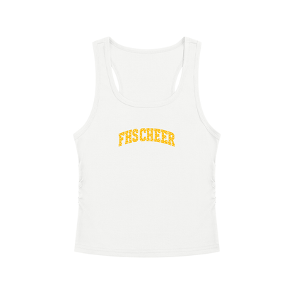 Polka Dot Fenway Women’s Ruched Tank Top