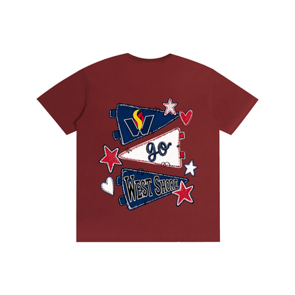 Lets Go West Shore Pure Cotton Unisex T-Shirt