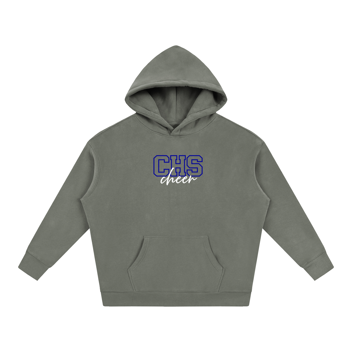 CHS CURSIVE Oversize Fleeced Hoodie