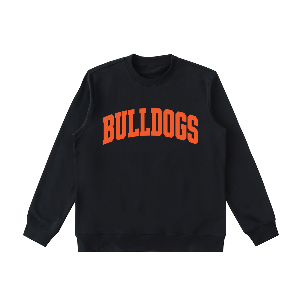 Basic 2 Green Bulldogs Essential Heavyweight Crewneck Sweatshirt