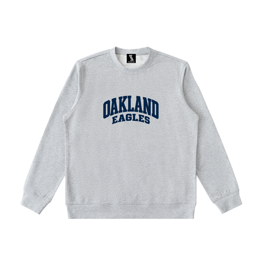 Basic 2 Oakland Middle Essential Heavyweight Crewneck Sweatshirt