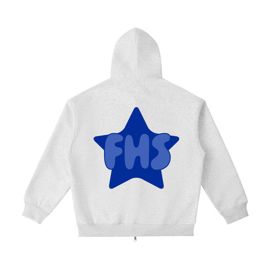 Zip Up Star Hoodie