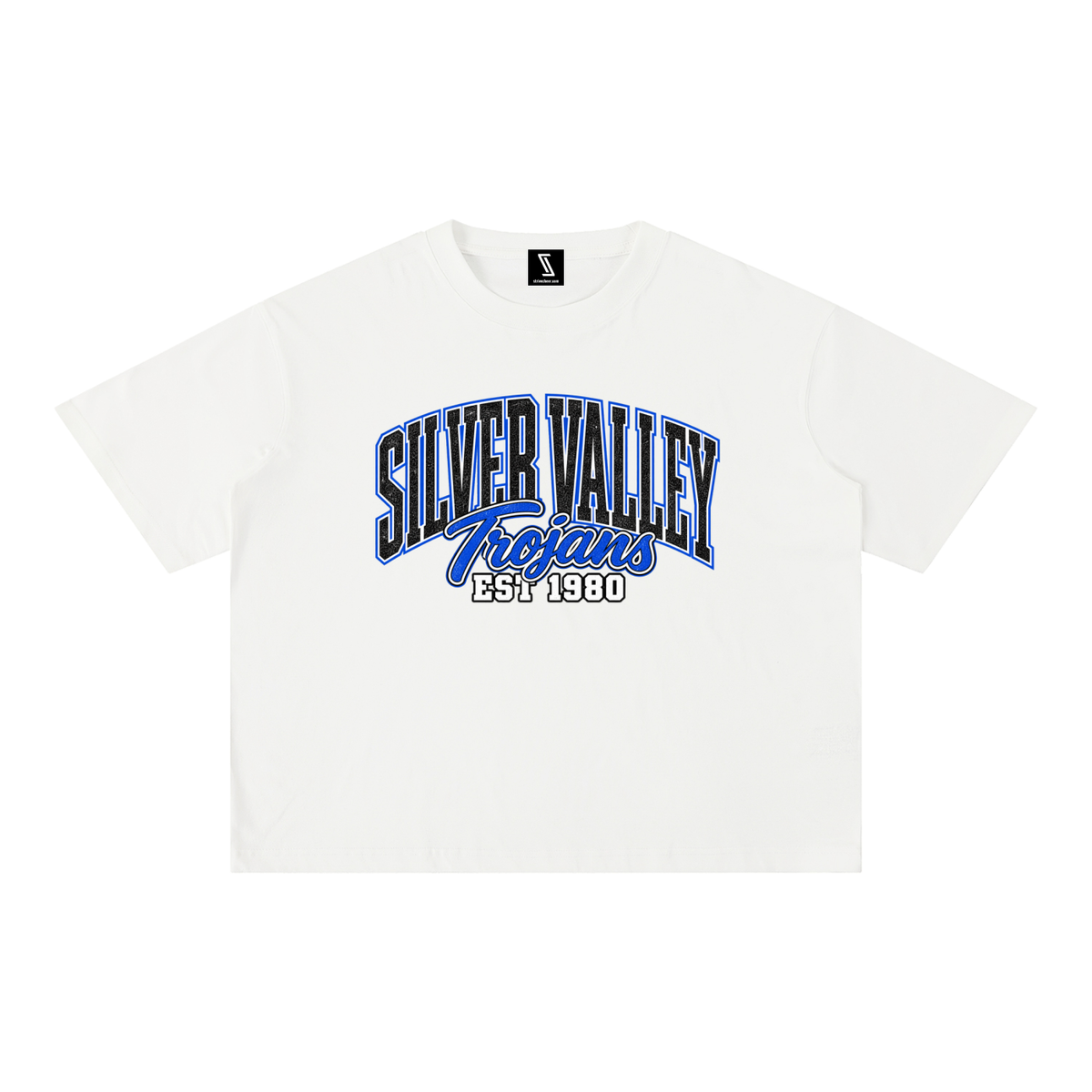 Mineral Wash Boxy Cotton T-Shirt