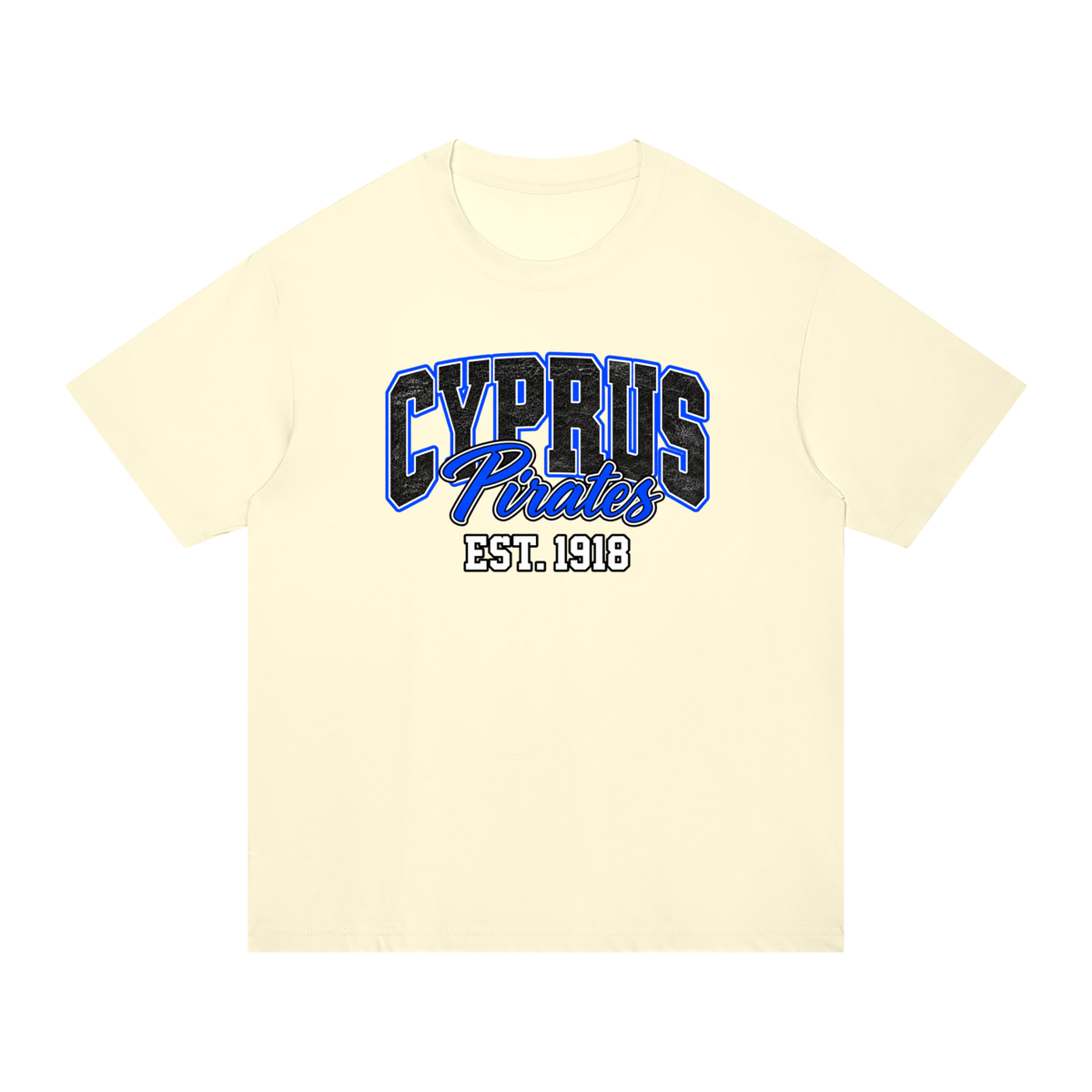 Cyprus Pirates Unisex Regular Fit Cotton T-Shirt