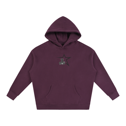 Vector Star Front Jordan Oversize Fleeced Hoodie