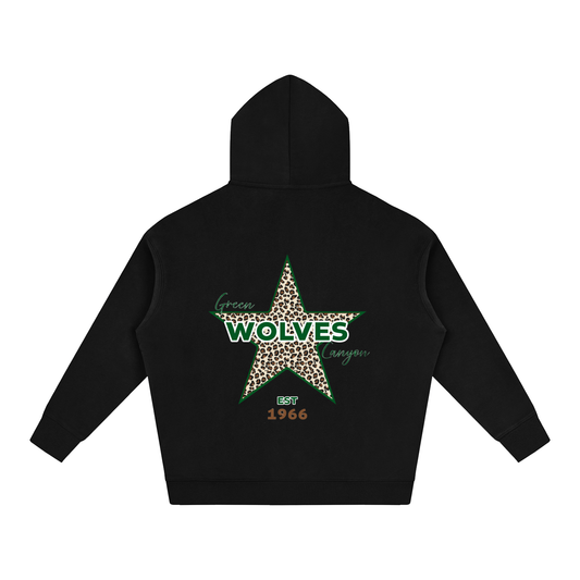 Oversize Leopard Hoodie