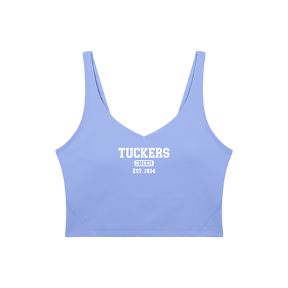 Old School Mattituck Women's V-Neck Yoga Sports Bra