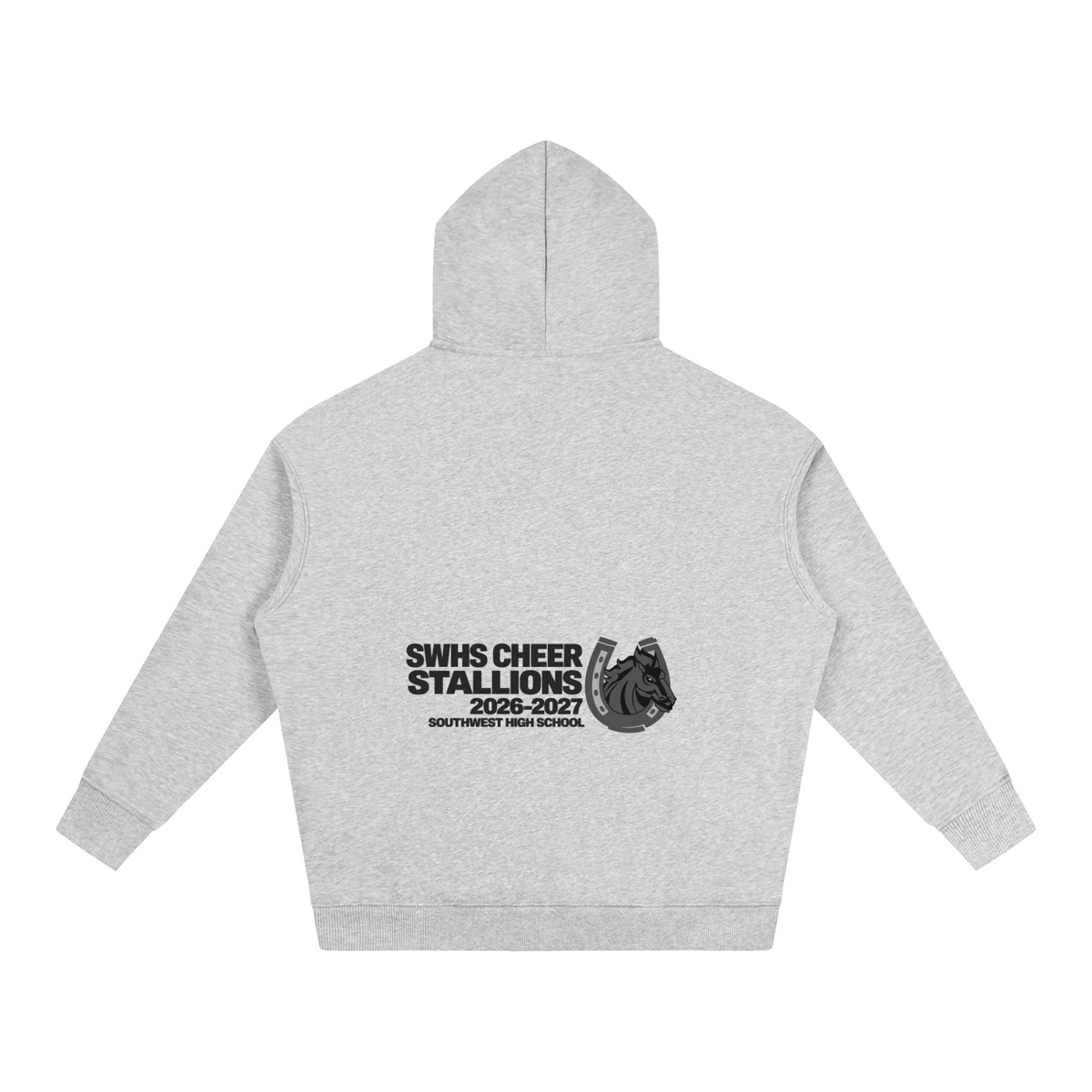 Vector Star Front Southwest Oversize Fleeced Hoodie
