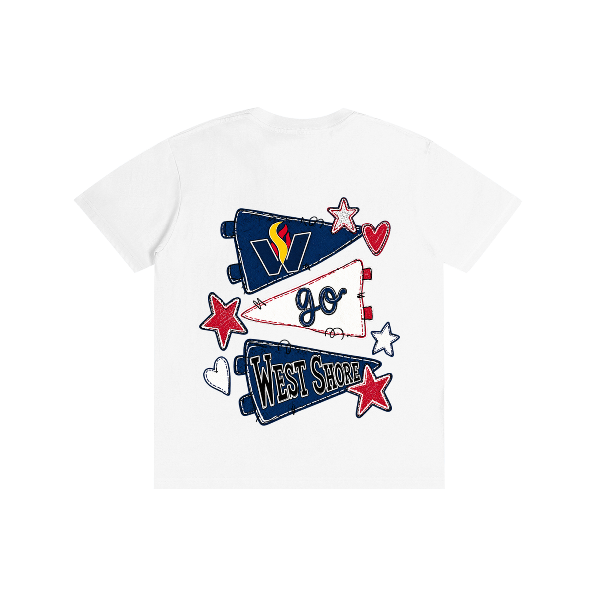 Lets Go West Shore Pure Cotton Unisex T-Shirt