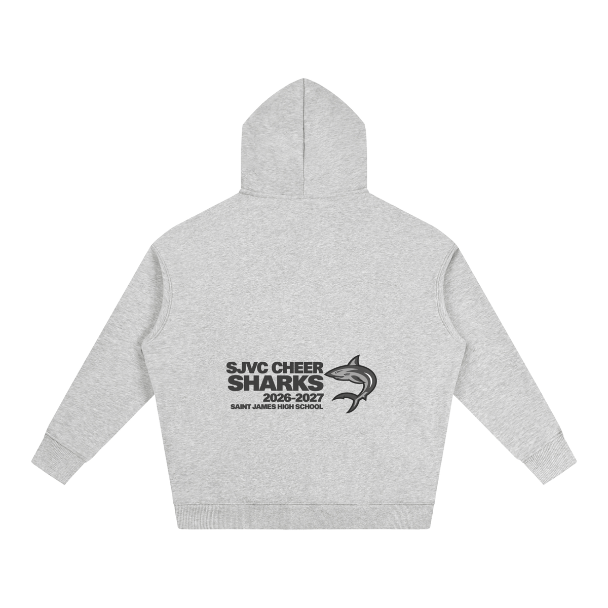 Vector Star Front Saint James Oversize Fleeced Hoodie