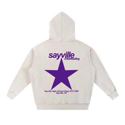 Big Star Sayville Snow Wash Fleece Oversize Hoodie