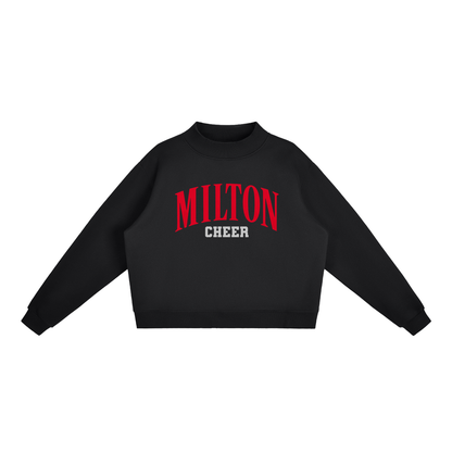 Milton Mock-Neck Crew Sweatshirt