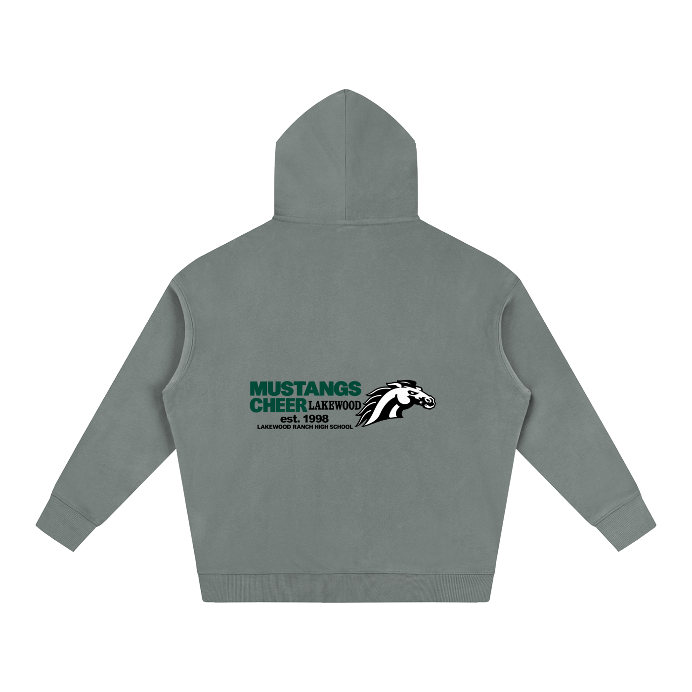 Vector Star Front Lakewood Ranch Oversize Fleeced Hoodie