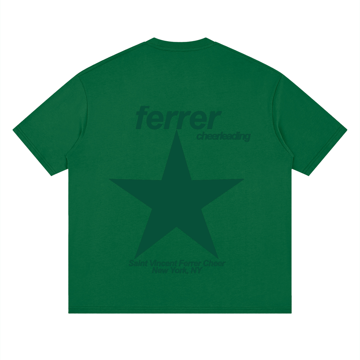 Big Star St Vincent Ferrer Streetwear Loose Drop Shoulder T-Shirt