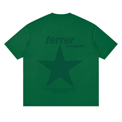 Big Star St Vincent Ferrer Streetwear Loose Drop Shoulder T-Shirt