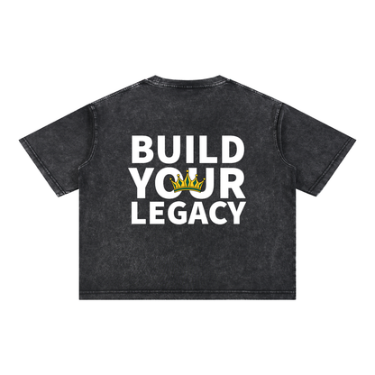 Empire Athletics Mineral Wash Boxy Cotton T-Shirt