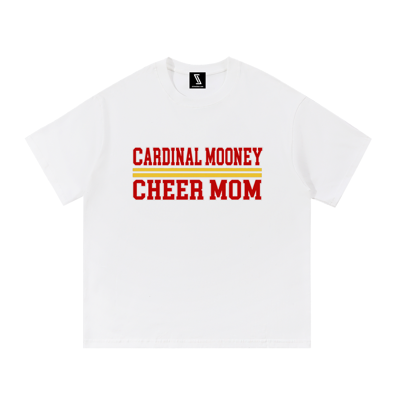Mom Cardinal Mooney Essential Oversized Cotton T-Shirt