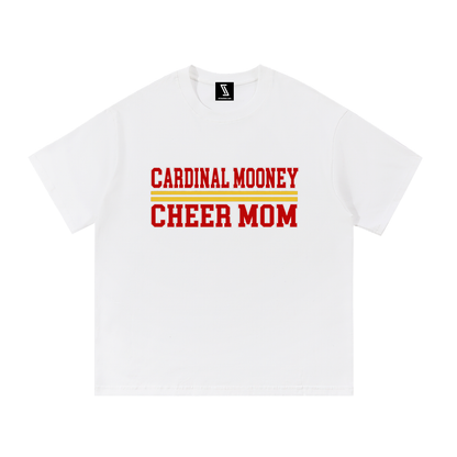 Mom Cardinal Mooney Essential Oversized Cotton T-Shirt