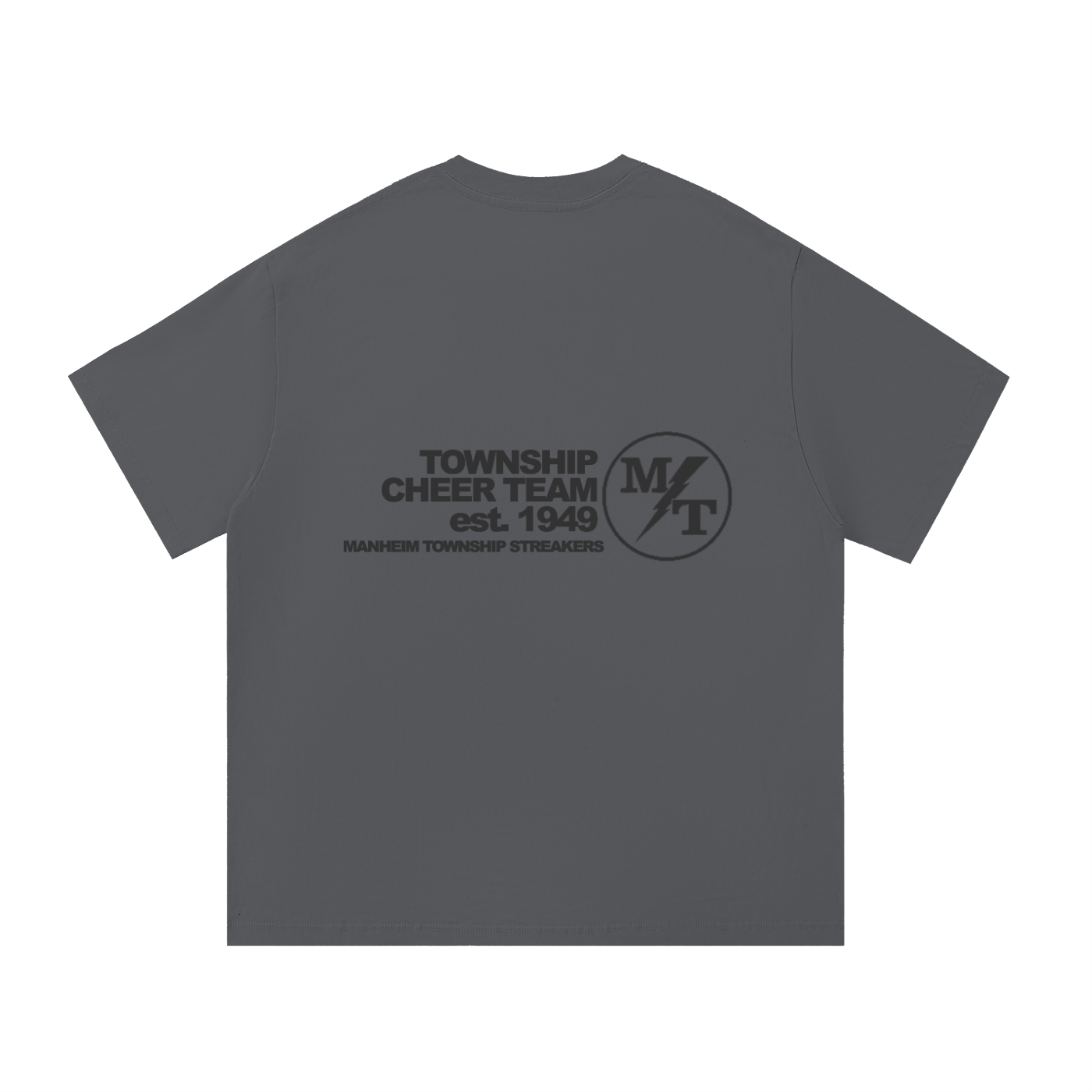 Dark Gray Vector Star Tee