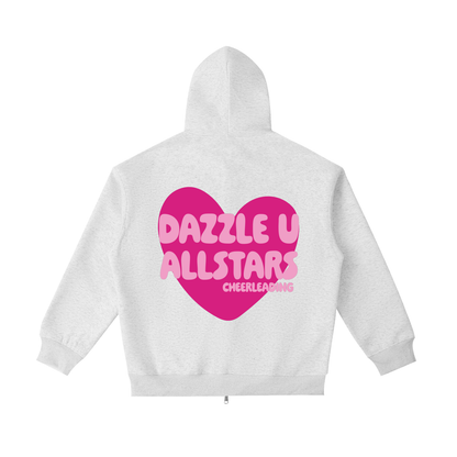 DU Heart Heavyweight Pocket Hoodie