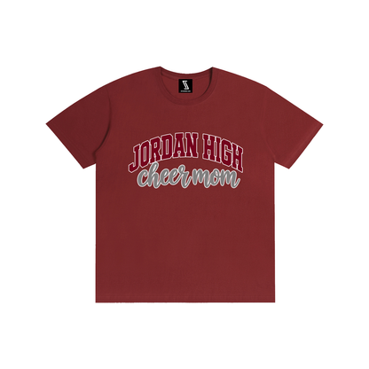 Cheer Mom Jordan Pure Cotton Unisex T-Shirt