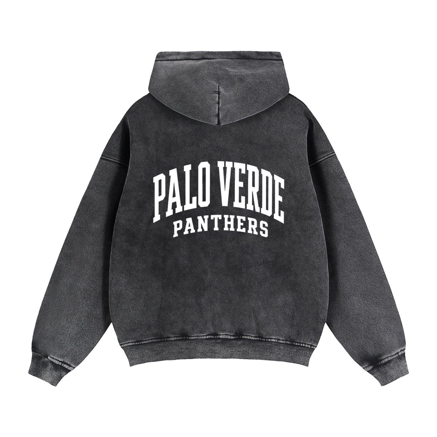 Zip-Through Boxy Fleece Hoodie