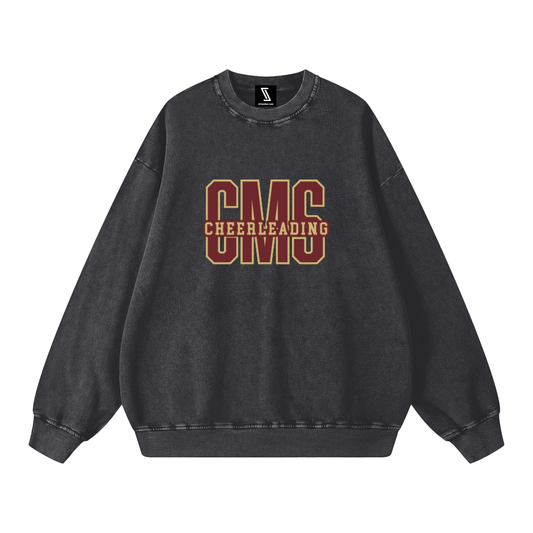 Snow Washed Oversized Sweatshirt
