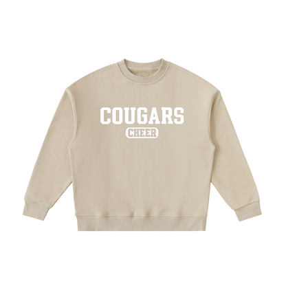 Old School Cardinal Mooney Essential Fleece Kids' Crewneck Sweatshirt