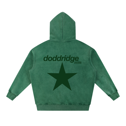 Snow Wash Fleece Oversize Hoodie