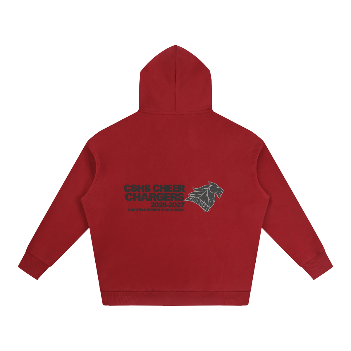 Vector Star Front Chatfield Oversize Fleeced Hoodie