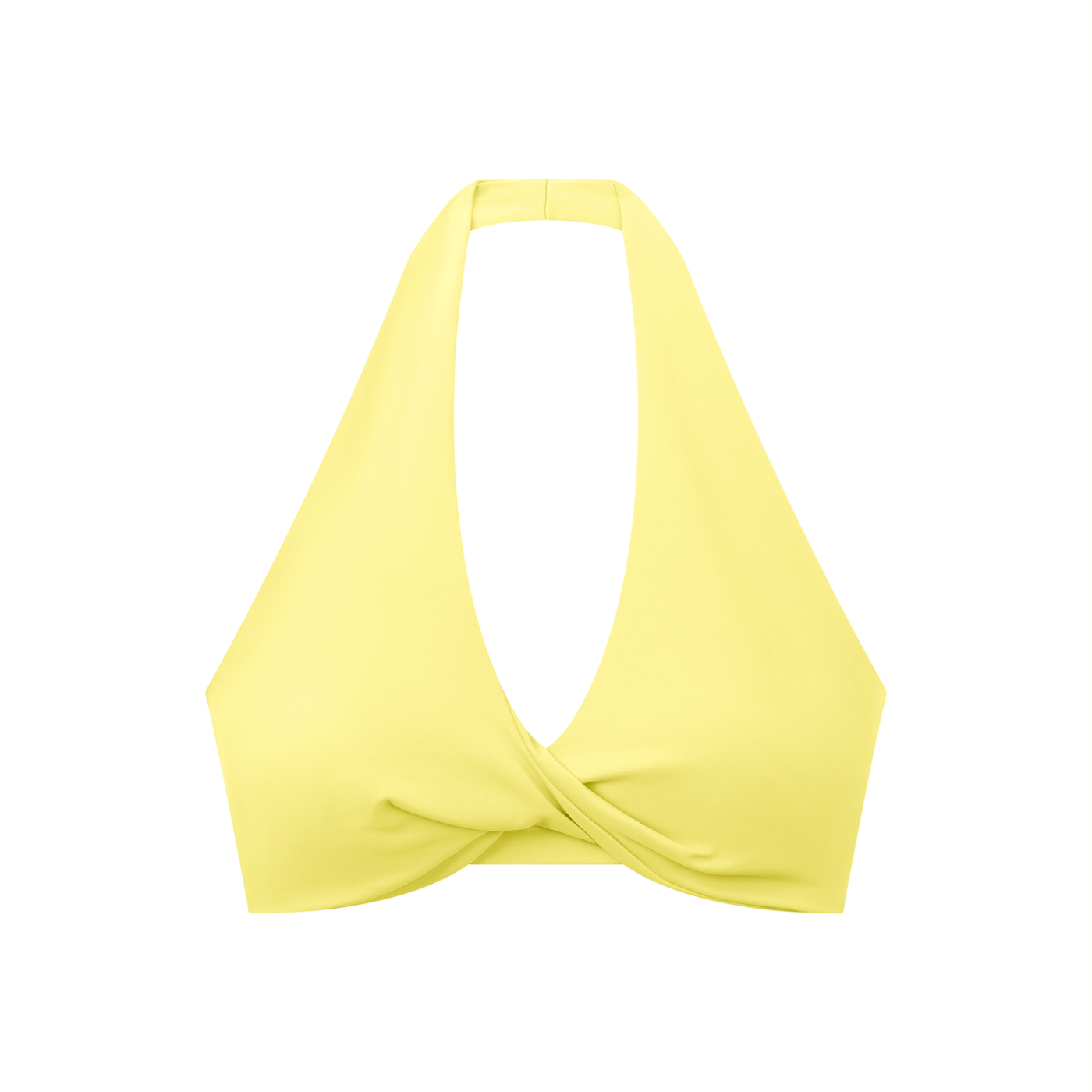 Strive Pleated Halter Sports Bra