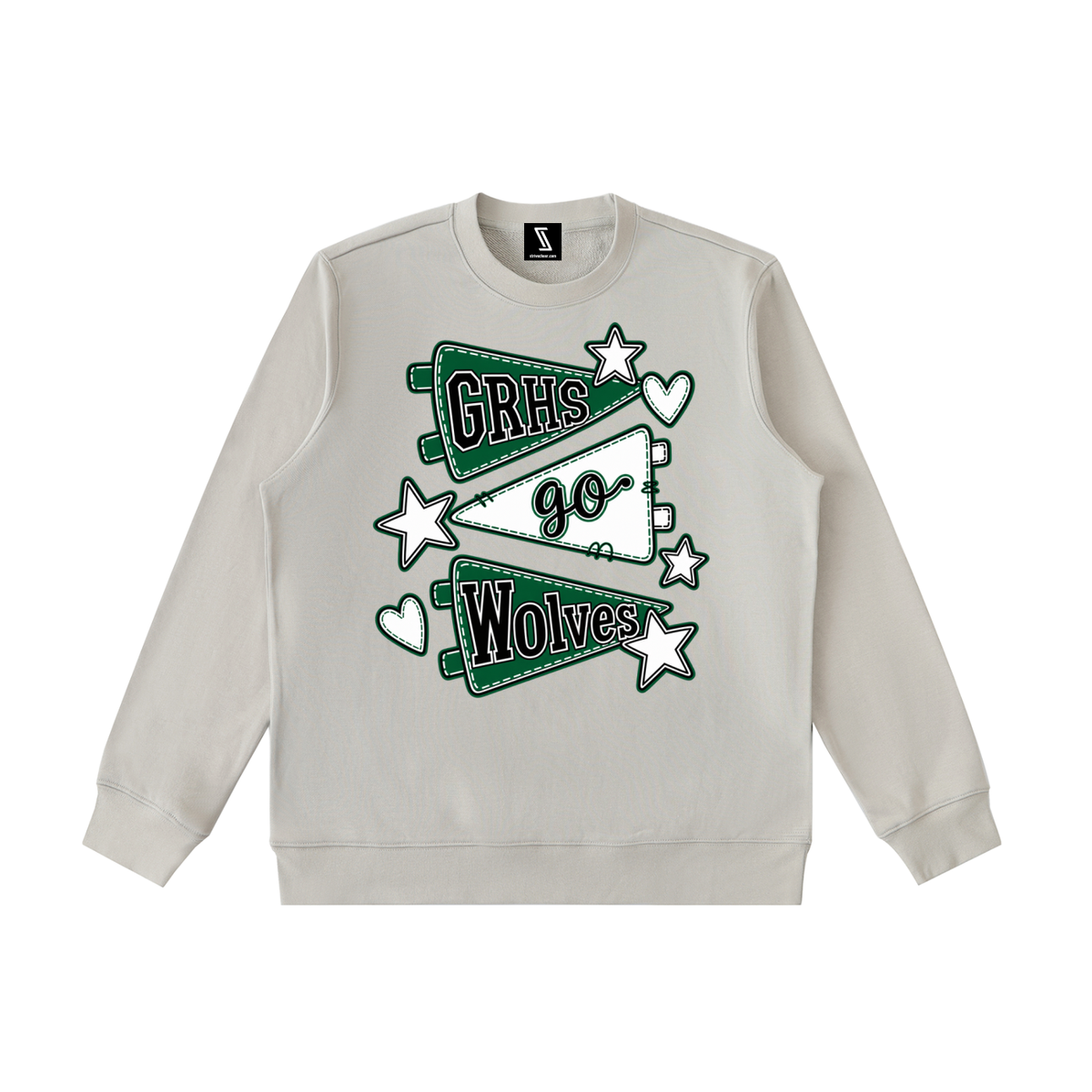 Lets Go Green River Essential Heavyweight Crewneck Sweatshirt