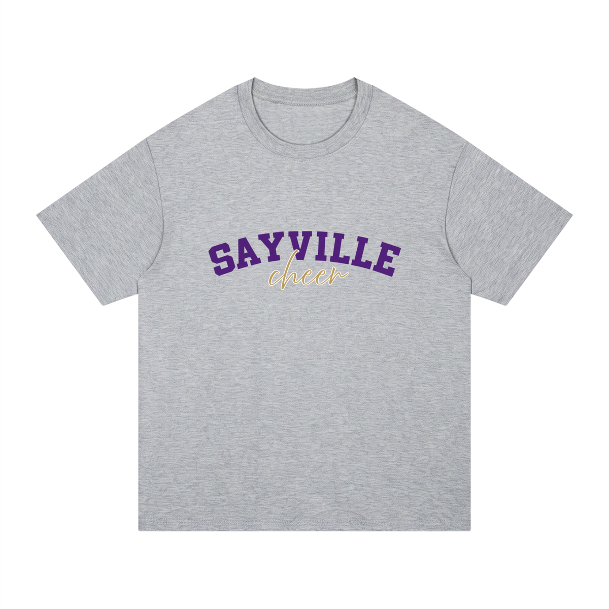 Cursive Sayville Unisex Regular Fit Cotton T-Shirt