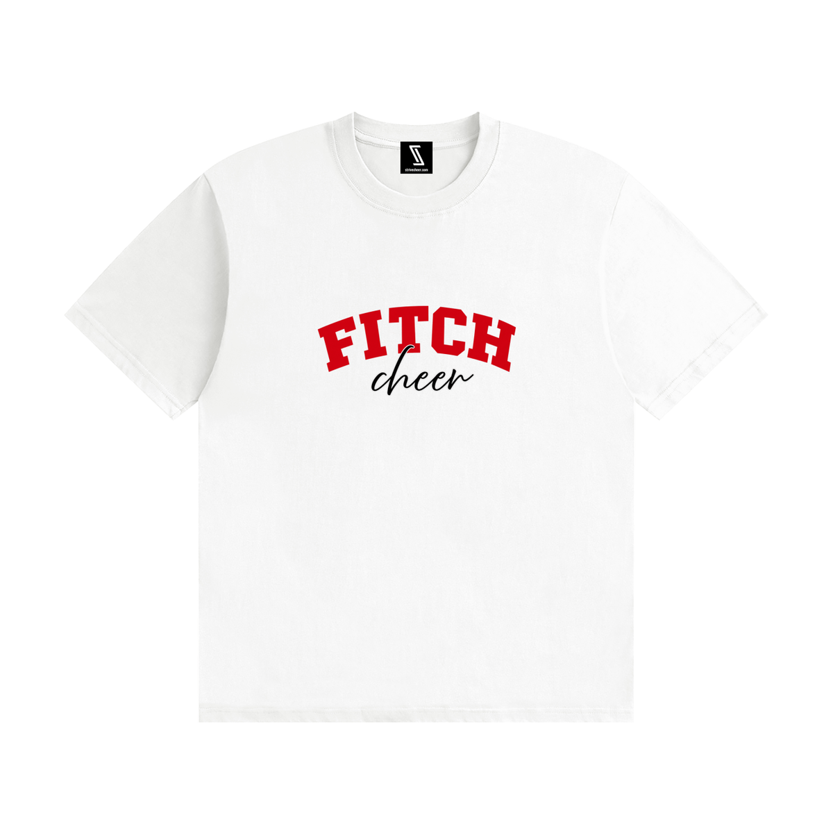Cursive Fitch Unisex Seamless Cotton T-Shirt