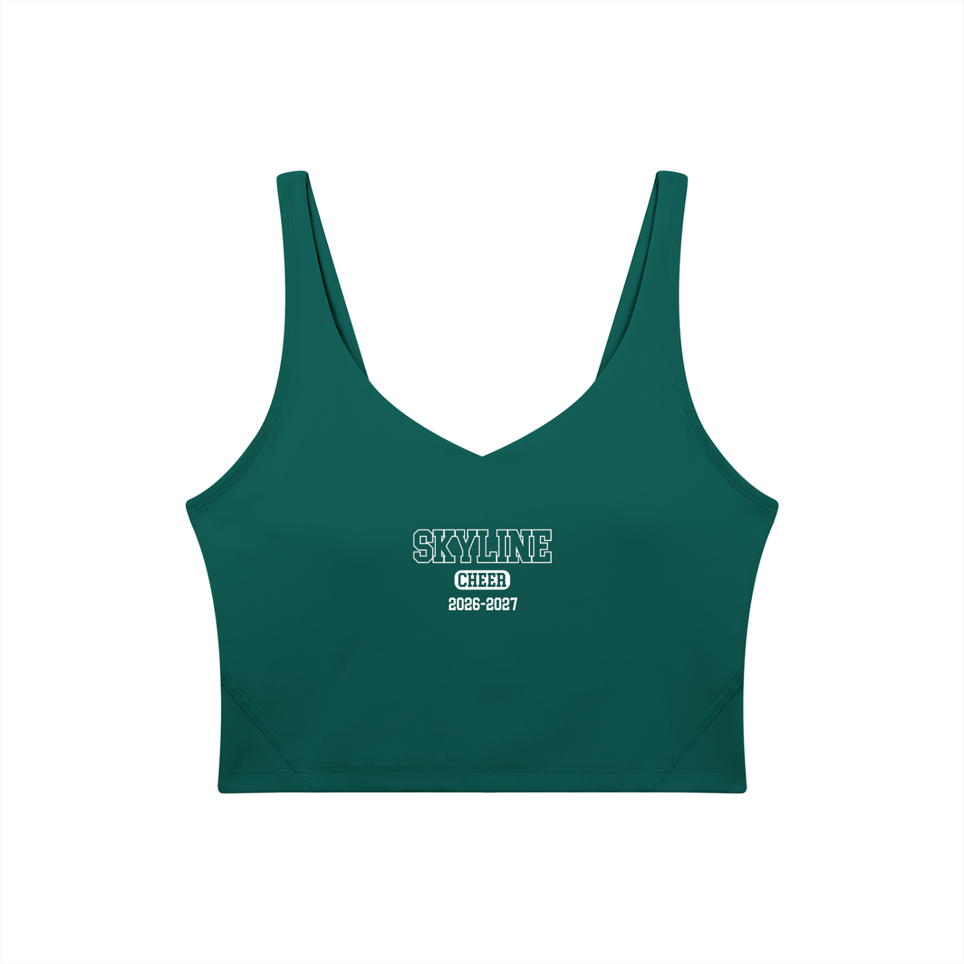 Women's V-Neck Yoga Sports Bra
