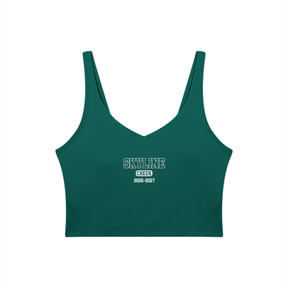 Women's V-Neck Yoga Sports Bra