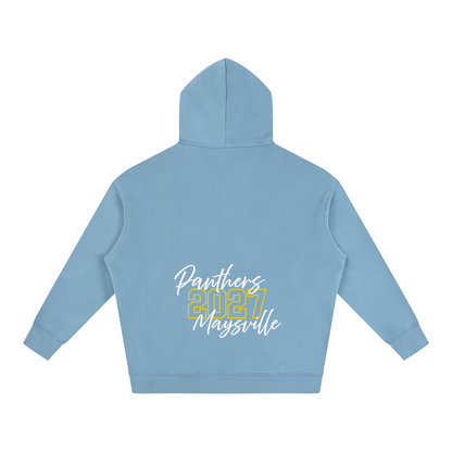 Cursive Front Maysville Oversize Fleeced Hoodie