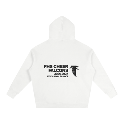 Vector Star Front Fitch Oversize Fleeced Hoodie