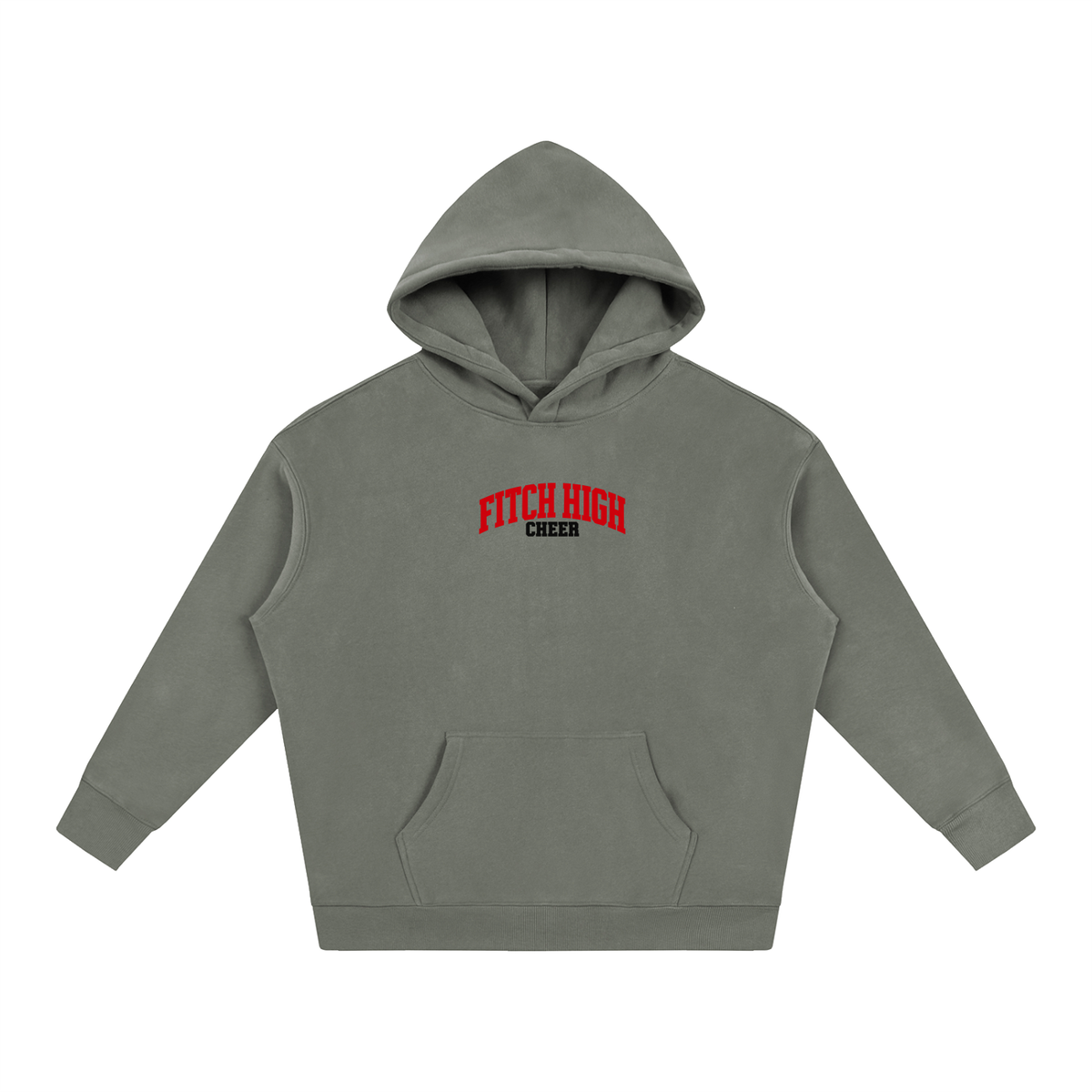 Basic 1 Fitch Oversize Fleeced Hoodie