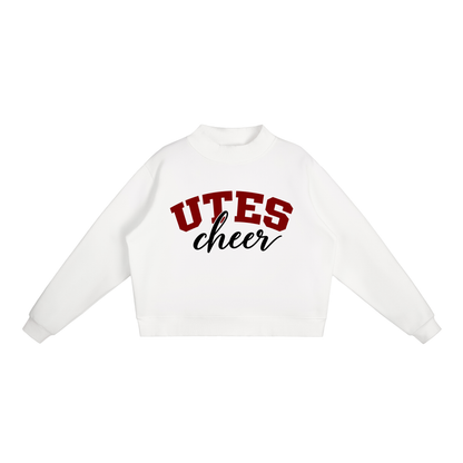 Classic Utes Essential Fleece Mock-Neck Crew Sweatshirt