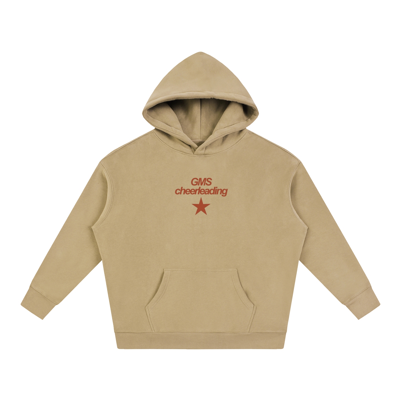 Tigers Star Oversize Fleeced Hoodie