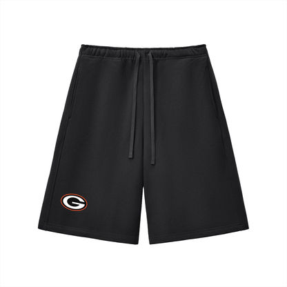 Mascot Green Bulldogs Essential Heavyweight Fleece Shorts